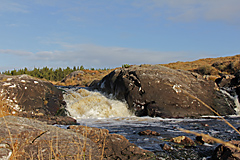 Screeb Wasserfall, Connemara